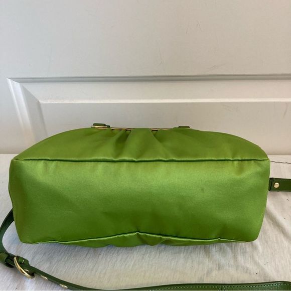 *RARE* COACH Lime Green Madison Ashley Tote Crossbody Satchel - Picture 5 of 16